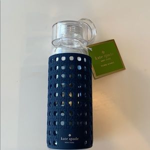 💥Only one left💥Kate Spade NWT Glass Water Bottle